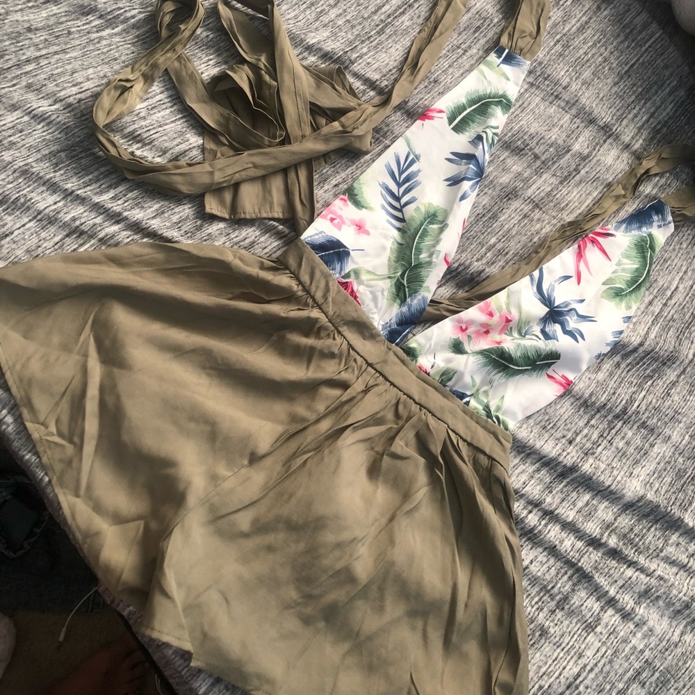 *SOLD* Floral romper